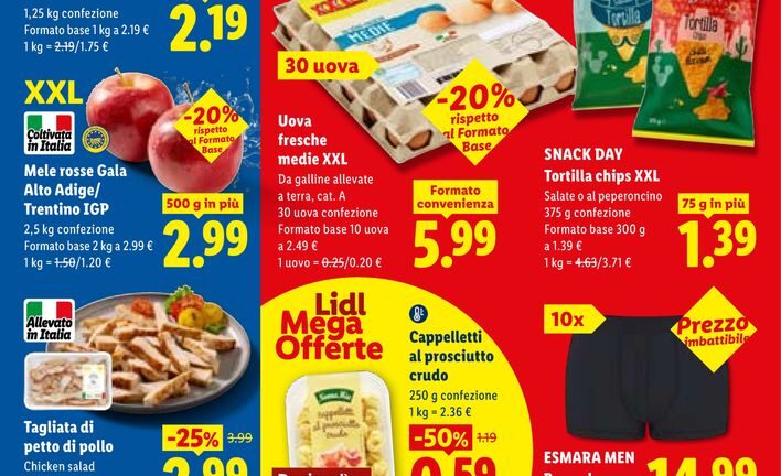 Volantino Lidl dal 15 ottobre 2026: le offerte di questa settimana