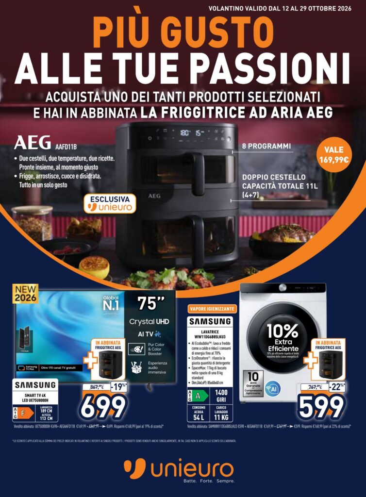 Volantino Unieuro, pagina 1 di 44